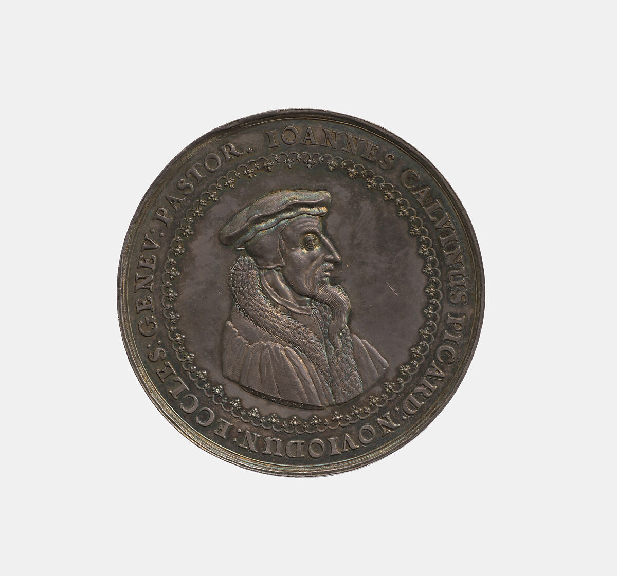 John Calvin (1509–1564), Sebastian Dadler (German, Strasbourg 1586–1657 Hamburg), Silver, German 