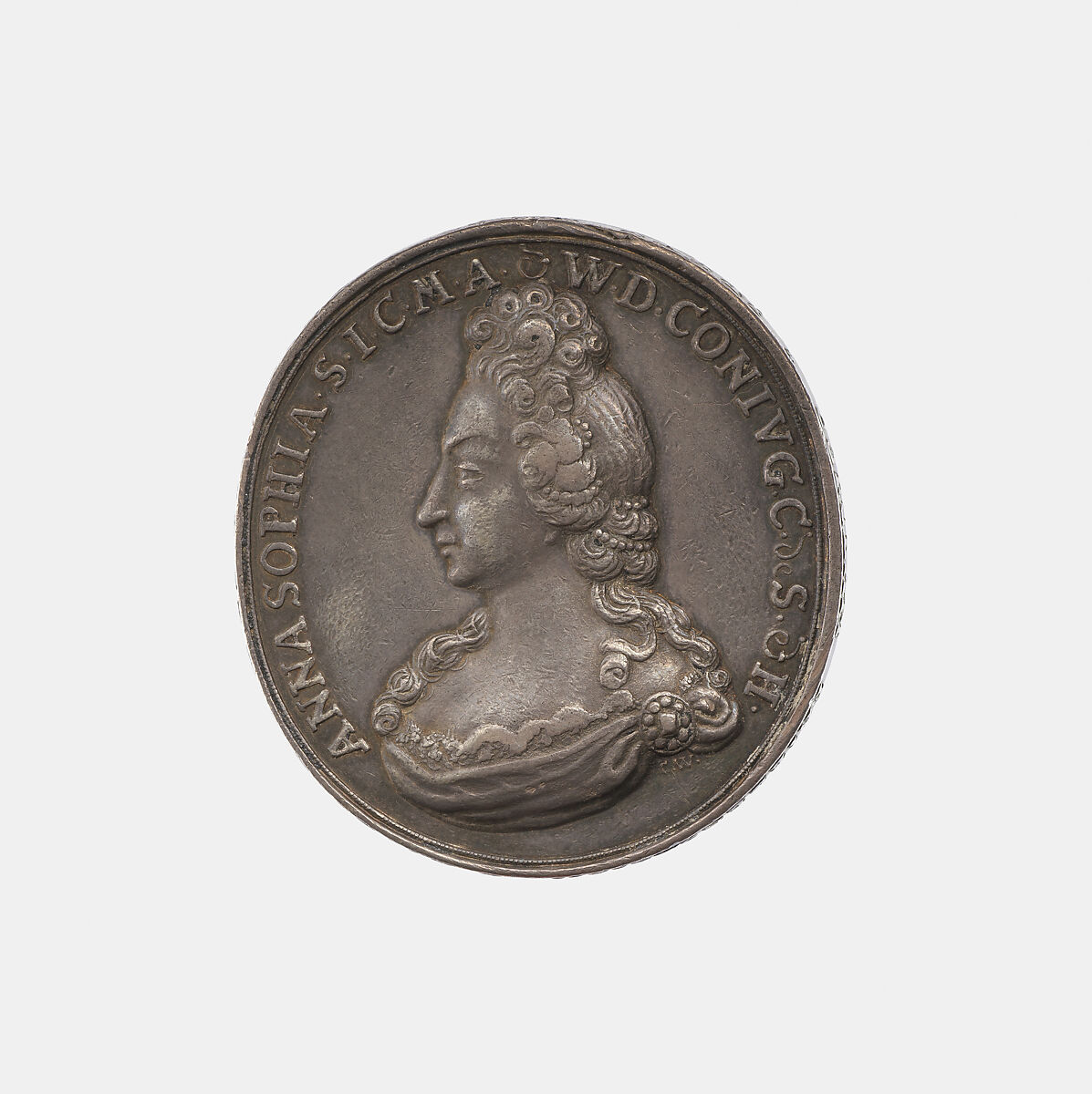 Marriage of Ludwig Friedrich of Schwarzburg-Rudolstadt to Anna Sophia of Saxe-Gotha, Christian Wermuth (German, 1661–1739), Silver, German