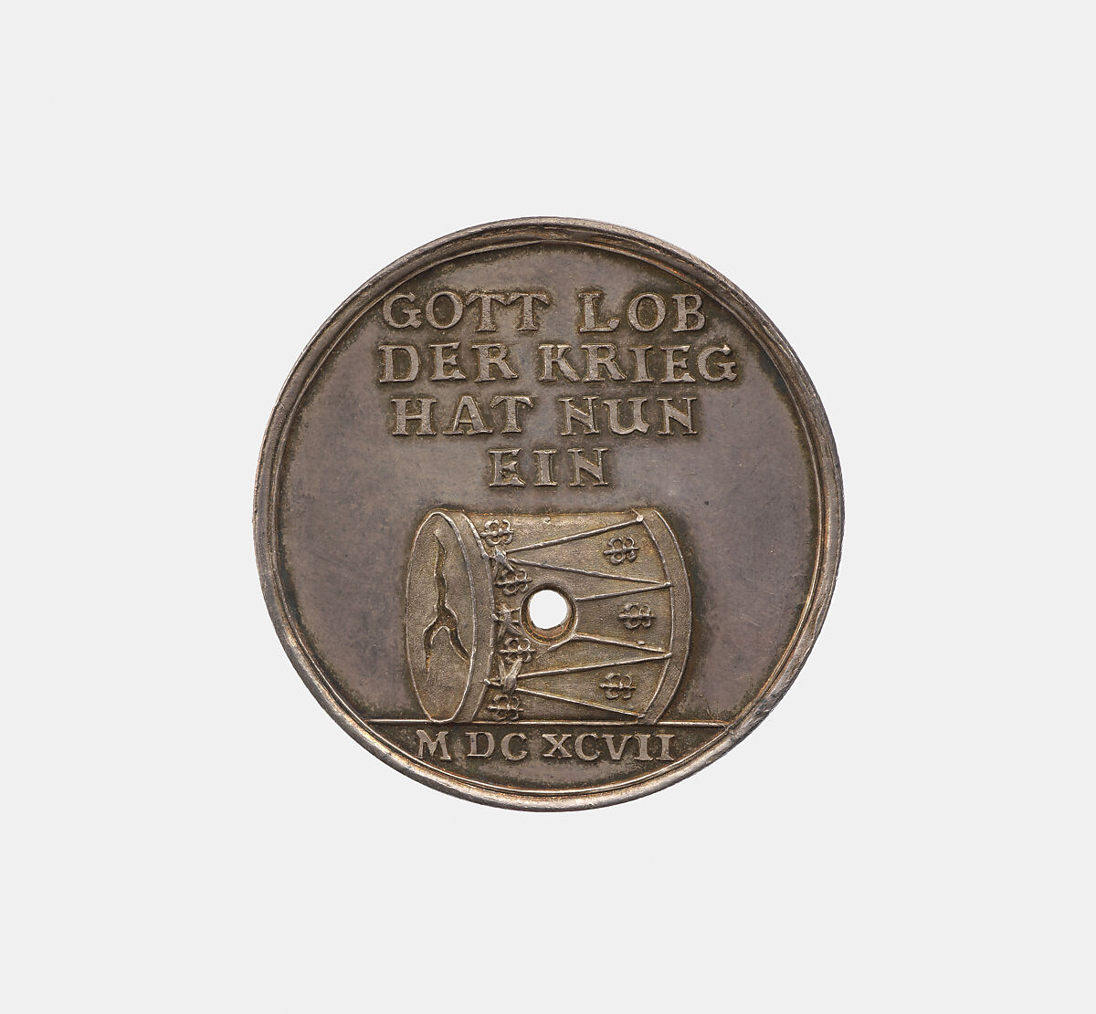 Peace of Rijswijk, Christian Wermuth (German, 1661–1739), Silver, German