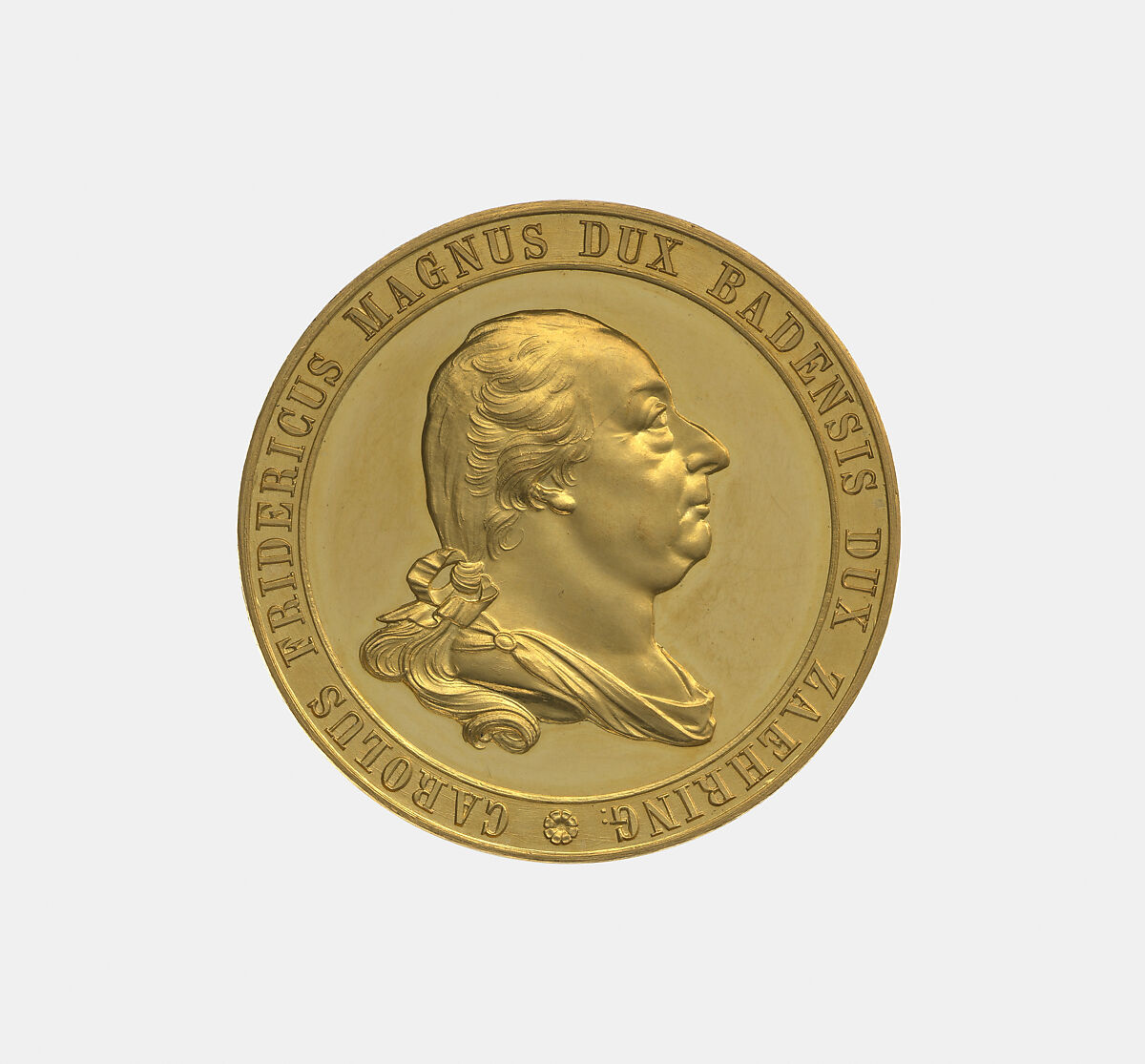 Karl Friederich, Grand Duke of Baden / Prize medal of Heidelberg University, Unknown, Gold, German, Baden 