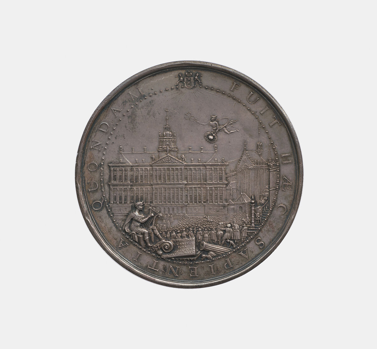 Amsterdam Town Hall "Stadhuis", Jurriaen I Pool (Dutch, Swidnica 1618–1699 Amsterdam), Silver, Dutch, Amsterdam