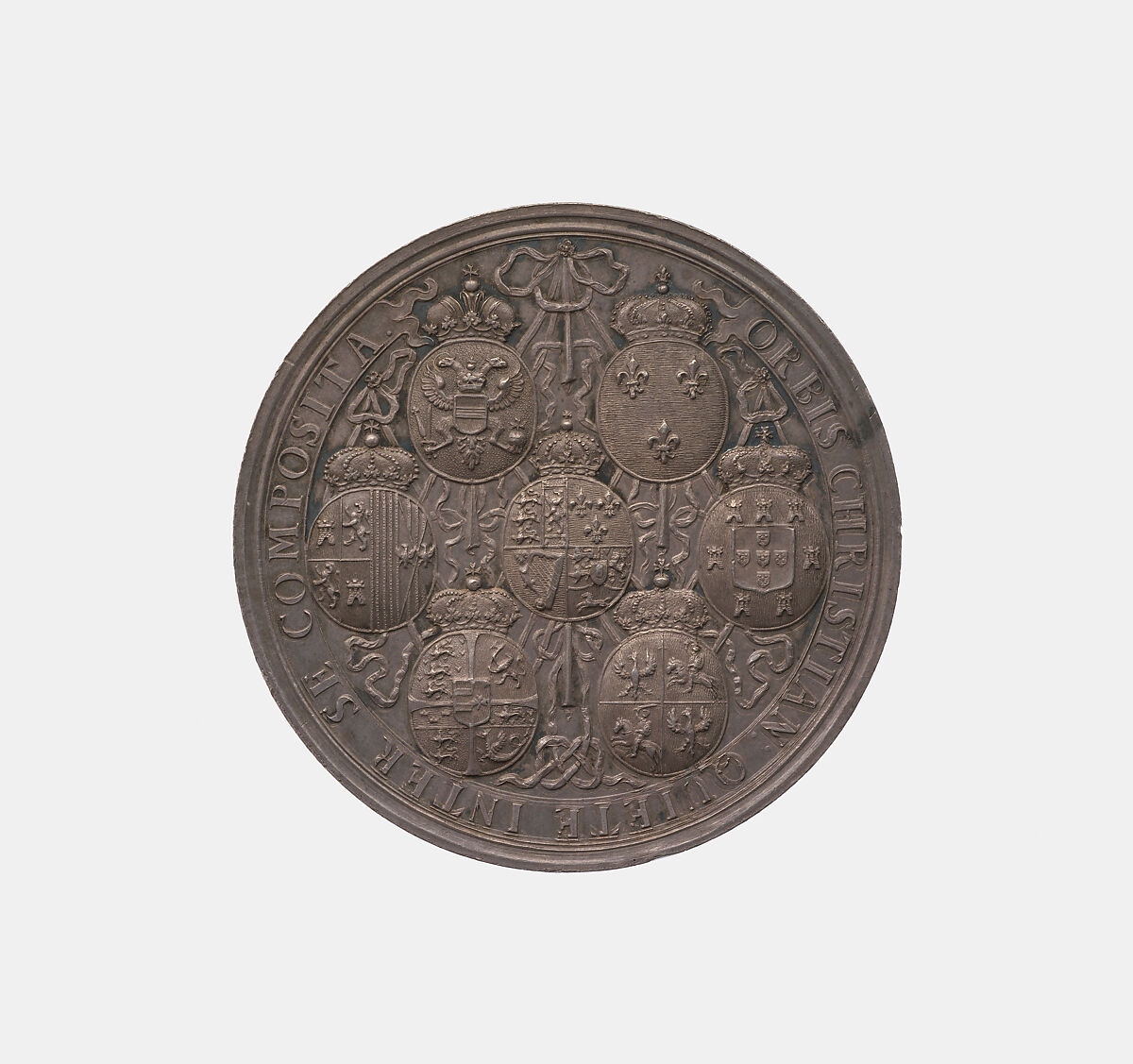 Peace of Utrecht 25th Anniversary, Nicolaas van Swinderen (Dutch, The Hague 1705–1760 The Hague), Silver, Dutch