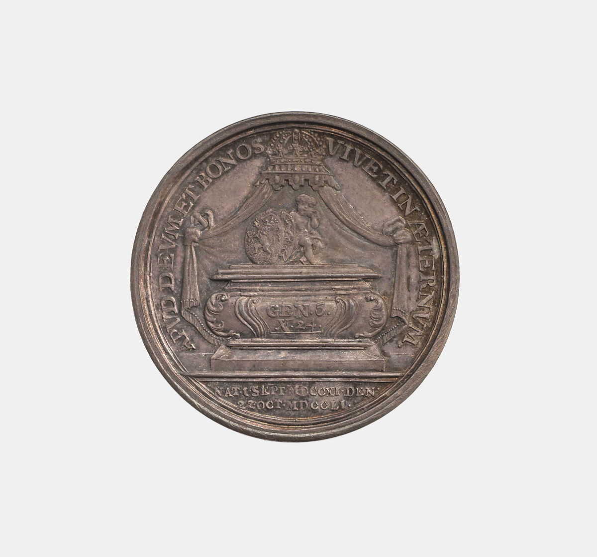 Death of Willem IV, Prince of Orange (1711–1751), Johann Georg Holtzhey (Dutch, Amsterdam 1729–1808, Amsterdam), Silver, Dutch