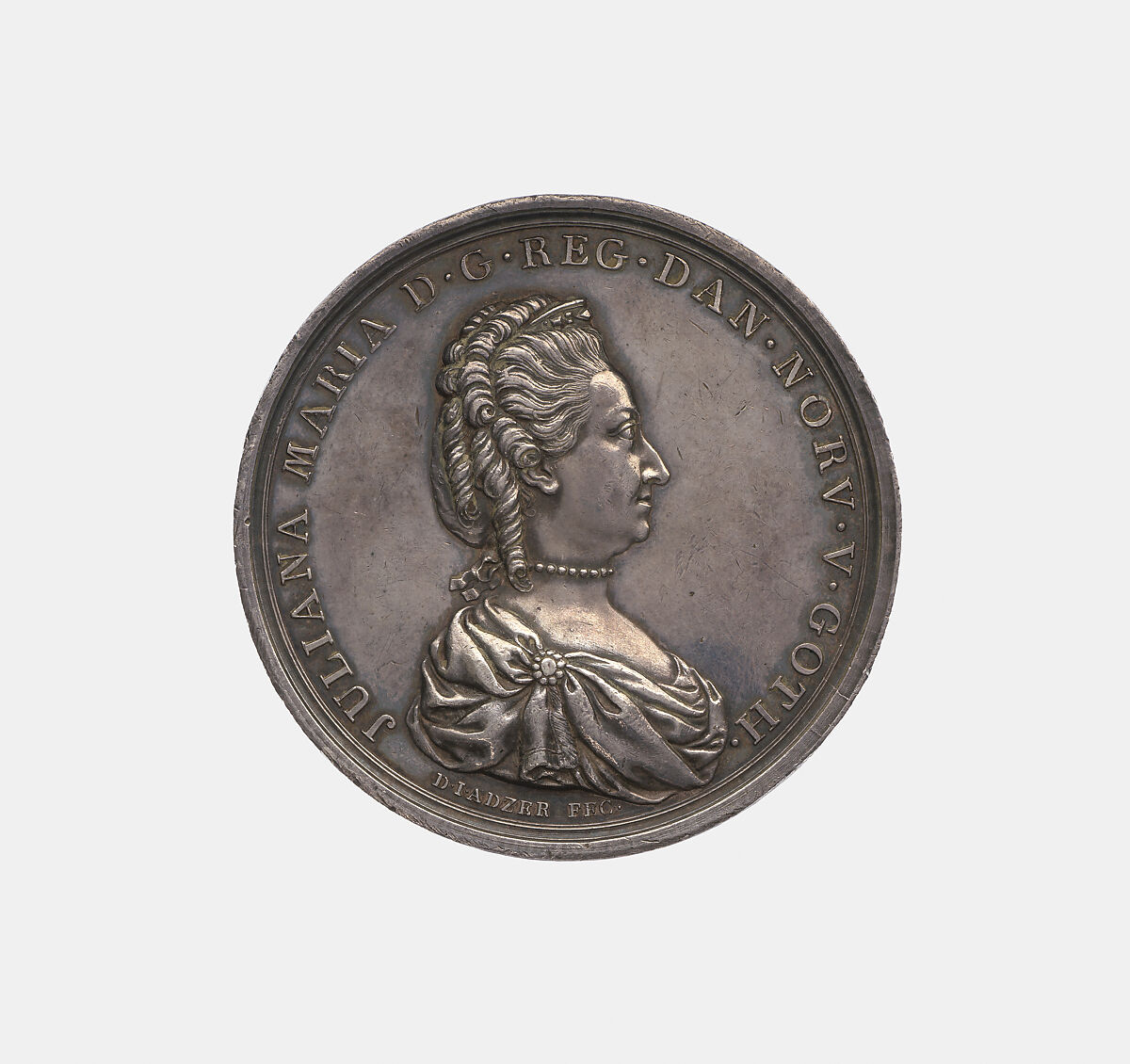 24th Wedding Anniversary of Juliana Maria to king Frederick V of Denmark, Daniel Jensen Adzer (Danish, Copenhagen 1731–1808), Silver, Danish