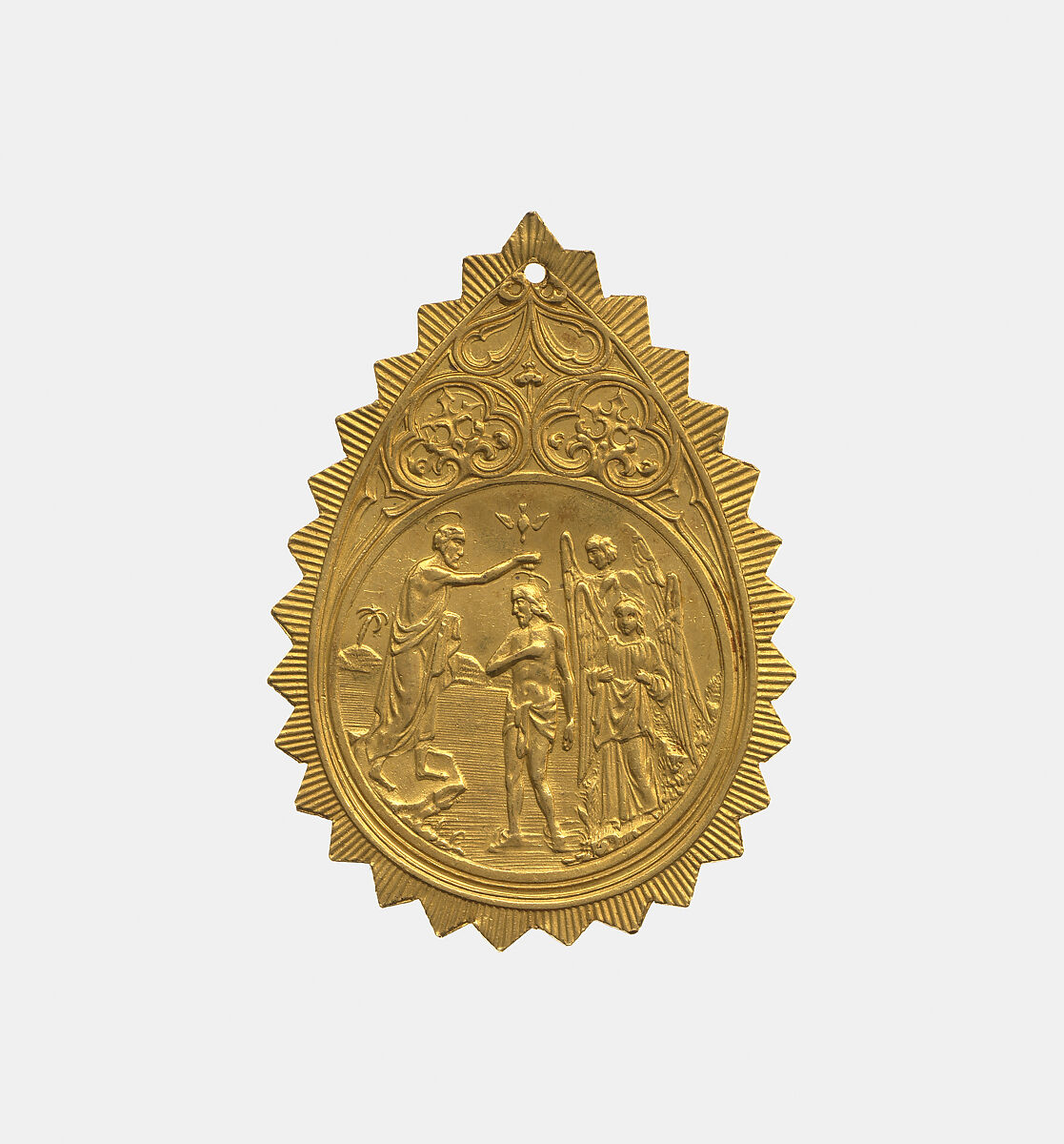 The Nativity / Baptism of Christ, Gold, Russian