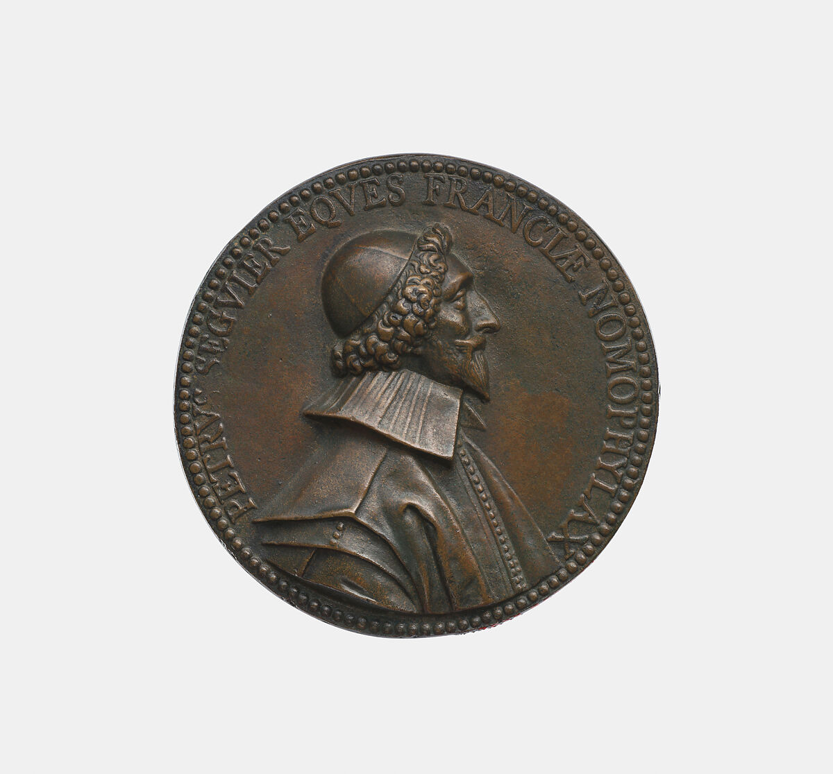 Petrus (Pierre) Séguier, Keeper of Seals and Chancellor of France, Claude Varin (active 1630–54), Bronze, French 