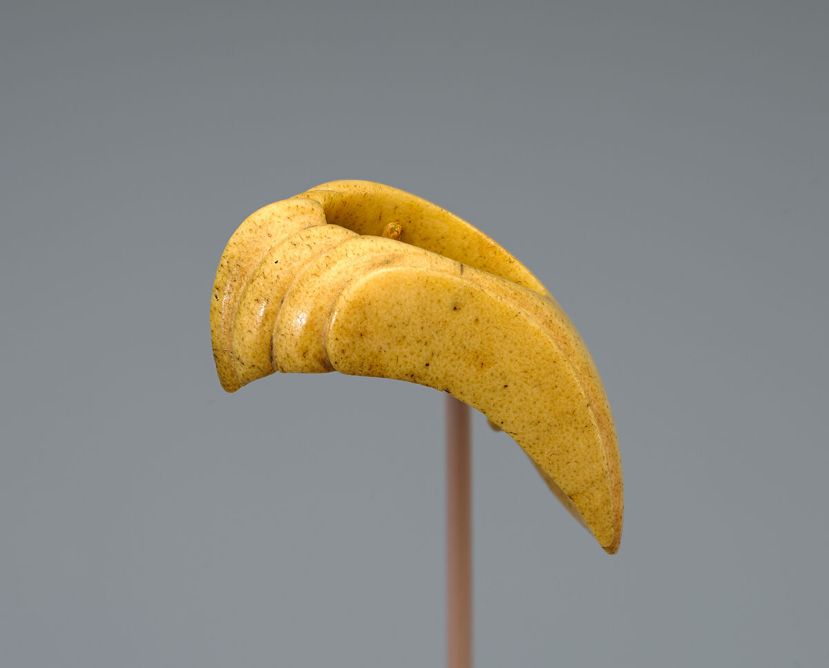 Archer's Thumb Ring, Walrus ivory