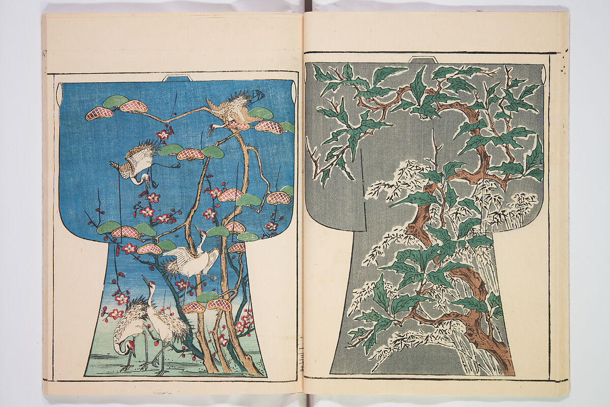 Moyō hinagata miyako no nishiki / [henshū Yamanaka Kichirobē], Kichirobe Yamanaka