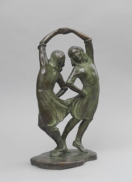On Avenue A, Mary Abastenia St. Leger Eberle (American, Webster City, Iowa 1878–1942 New York), Bronze, American