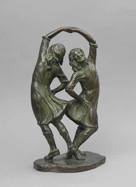 On Avenue A, Mary Abastenia St. Leger Eberle (American, Webster City, Iowa 1878–1942 New York), Bronze, American