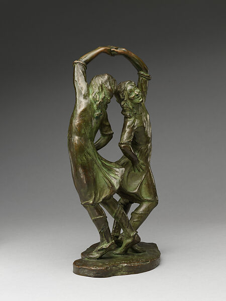 On Avenue A, Mary Abastenia St. Leger Eberle (American, Webster City, Iowa 1878–1942 New York), Bronze, American
