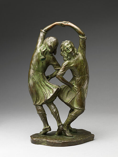 On Avenue A, Mary Abastenia St. Leger Eberle (American, Webster City, Iowa 1878–1942 New York), Bronze, American