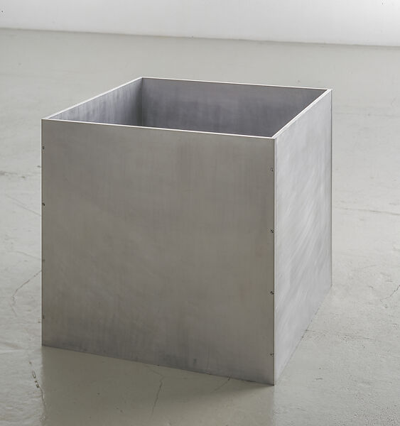 81 x 83 x 85 = 86 x 83 x 85, Charles Ray (American, born Chicago, Illinois, 1953), Aluminum 