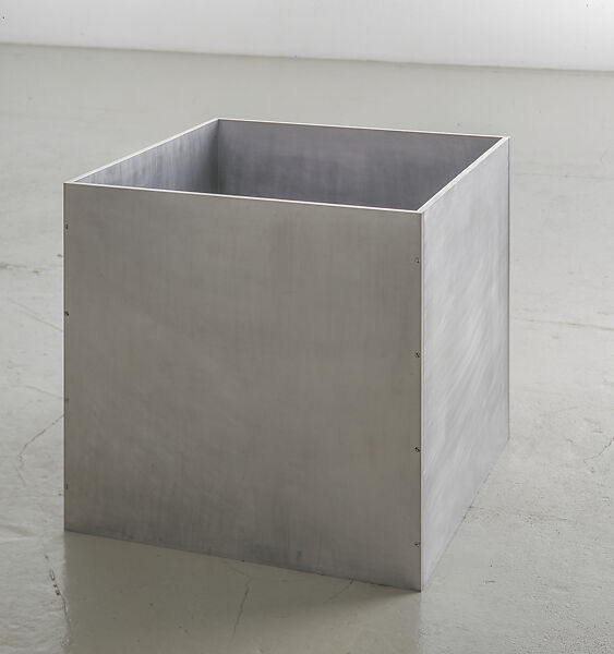 81 x 83 x 85 = 86 x 83 x 85, Charles Ray  American, Aluminum