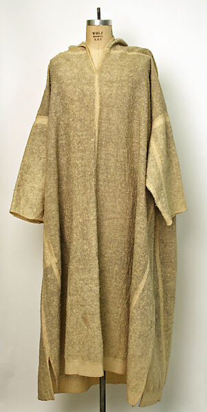 Djellaba, Wool, silk 