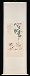 Composing Poetry in a Garden, Chang Dai-chien (Zhang Daqian) (Chinese, 1899–1983), Hanging scroll; ink and color on paper, China