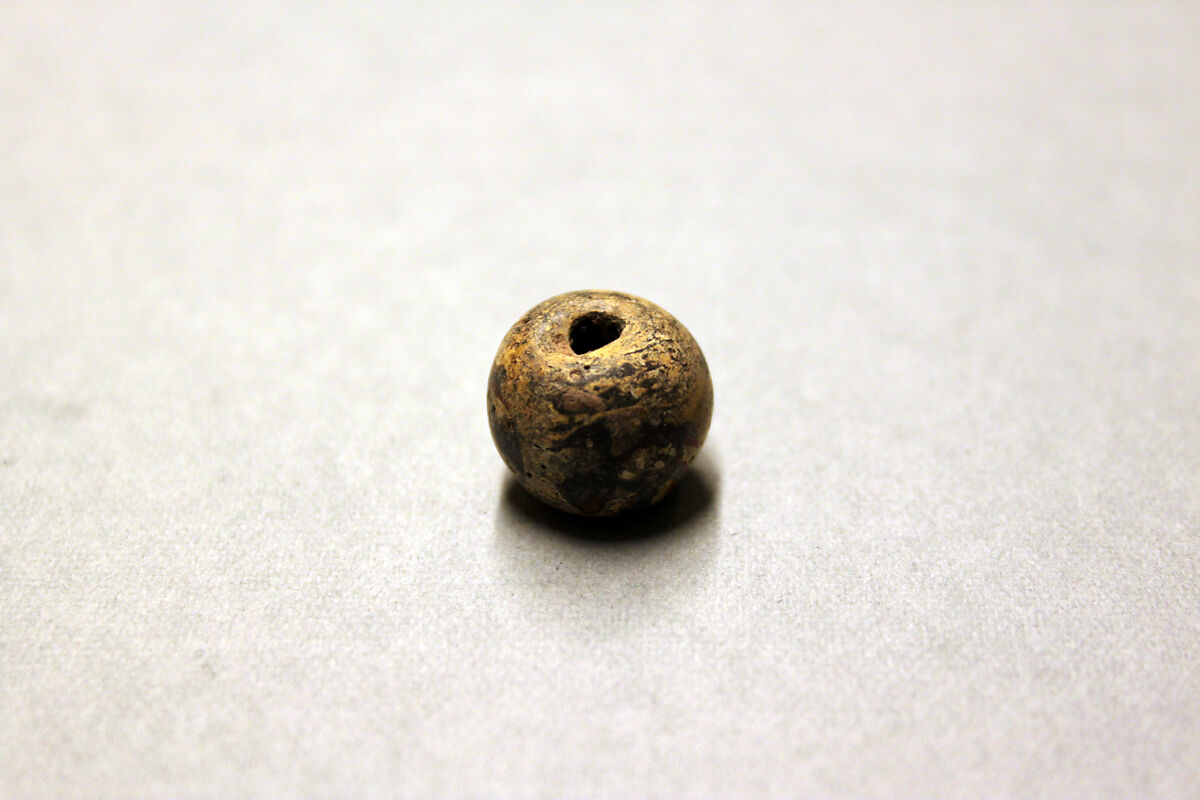 Bead, Glass; marvered