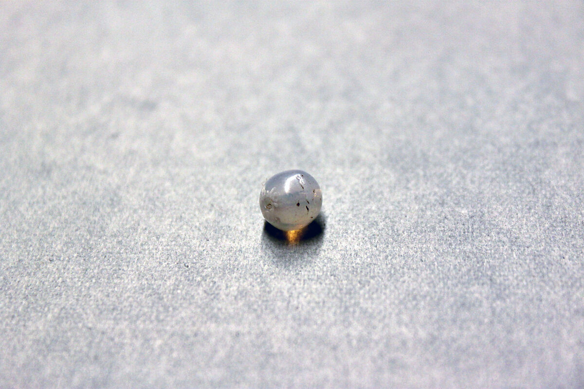 Beads, Glass; drilled