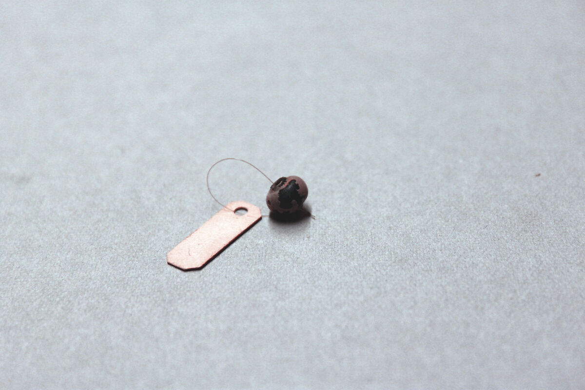Beads, Glass; drilled