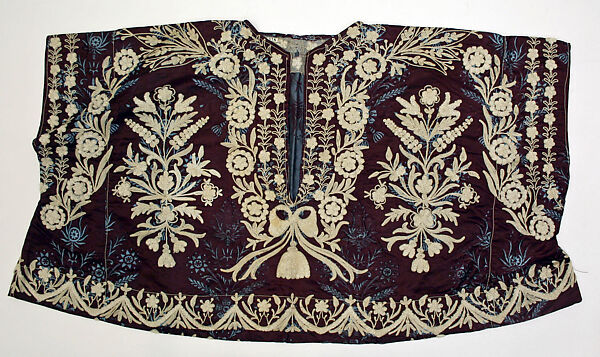 Ensemble, Silk; embroidered 