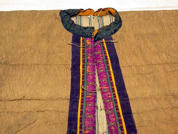 Ensemble, bark cloth, cotton, Southeast Asia