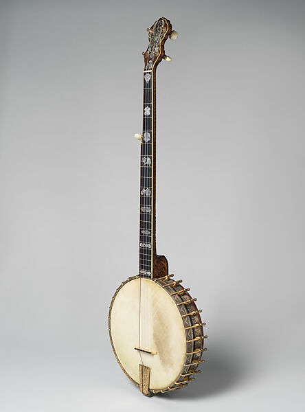TU-BA-PHONE DELUXE model banjo, serial no. 51577, Vega Company (American, 1880–1960), Wood, metal, bone, ivoroid, mother-of-pearl