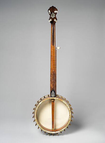 TU-BA-PHONE DELUXE model banjo, serial no. 51577, Vega Company (American, 1880–1960), Wood, metal, bone, ivoroid, mother-of-pearl