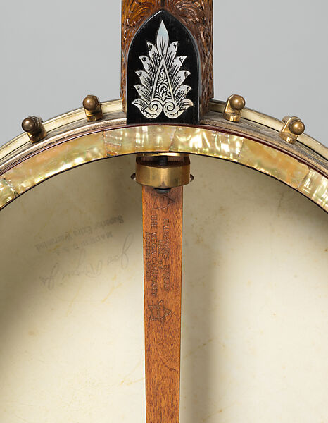 TU-BA-PHONE DELUXE model banjo, serial no. 51577, Vega Company (American, 1880–1960), Wood, metal, bone, ivoroid, mother-of-pearl