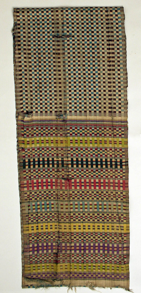 Sash, silk, Javanese people 