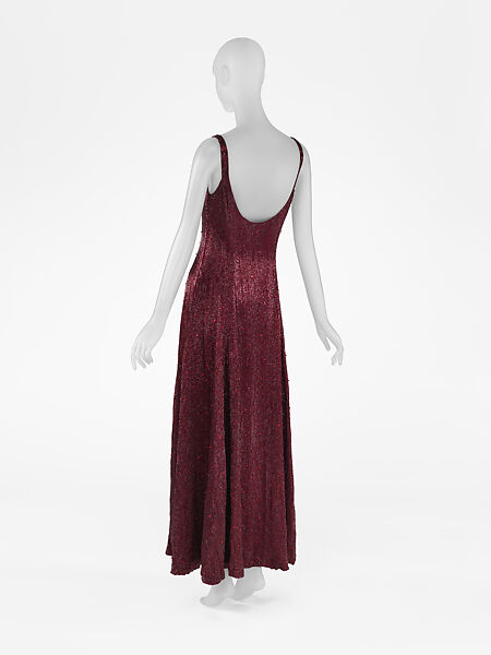Dress, Halston (American, Des Moines, Iowa 1932–1990 San Francisco, California), silk, American
