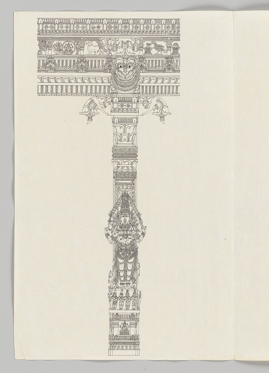 Subramanya, Unidentified artist, Indian, Ink and wash on J. Whatman paper watermarked 1798, India, Madurai, Tamil Nadu 