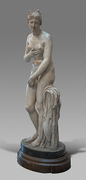 Statue of the Capitoline Aphrodite, marble, Roman