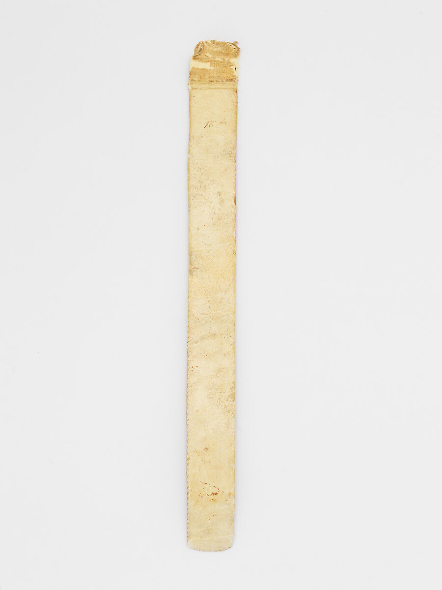 Corset, linen, bone, Possibly American