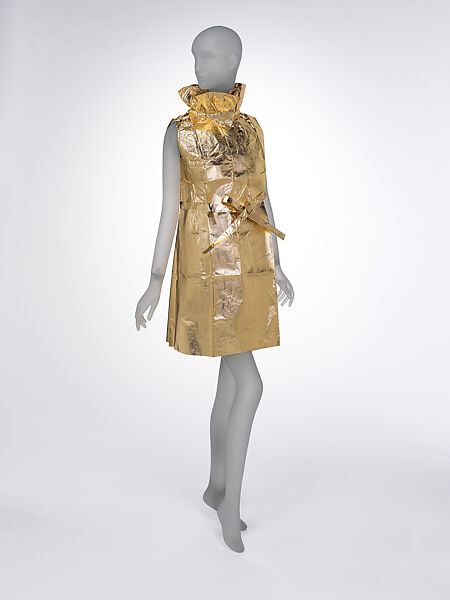 Dress, Elisa Daggs, paper, Velcro, American