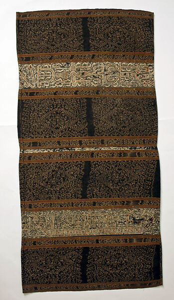 Sarong, Cotton, silk, Lampung people 