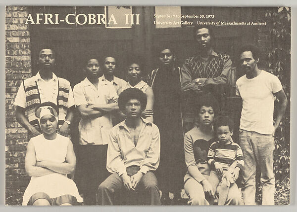Afri-Cobra III : [exhibition] September 7 to September 30, 1973, University of Massachusetts 