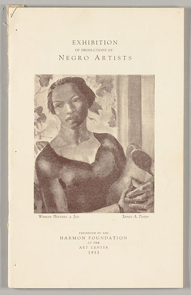 Exhibition of work by Negro artists, Harmon Foundation