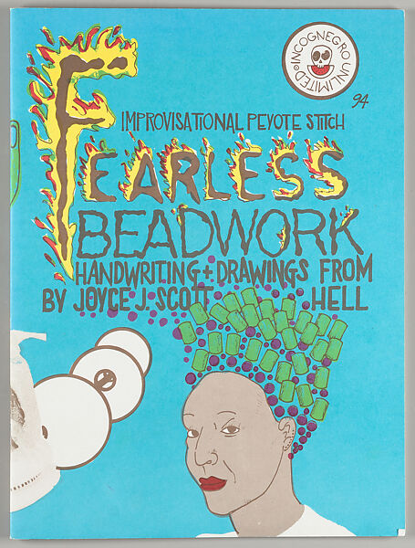 Fearless beadwork : improvisational peyote stitch : handwriting & drawings from hell, Joyce J. Scott (American, born Baltimore, Maryland, 1948)