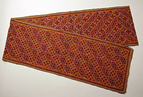 Sash, silk, Tausug people 