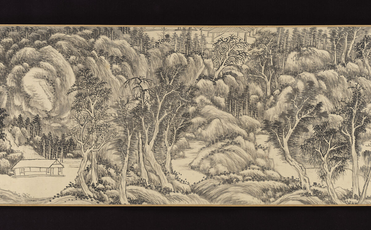 Streams and Mountains without End, Wang Yuanqi (Chinese, 1642–1715), Handscroll; ink on paper, China