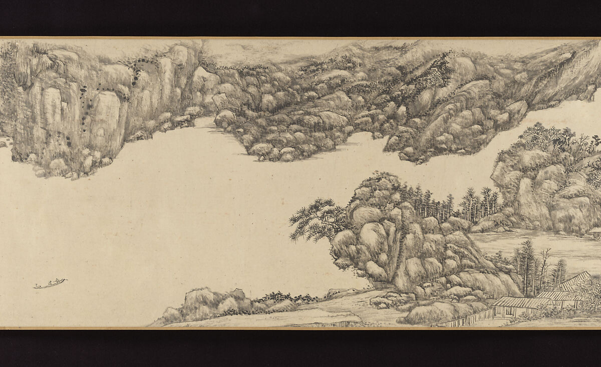 Streams and Mountains without End, Wang Yuanqi (Chinese, 1642–1715), Handscroll; ink on paper, China