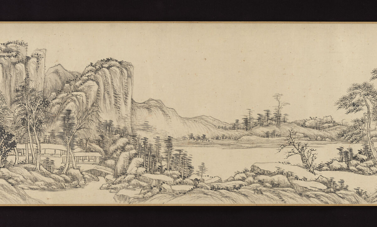 Streams and Mountains without End, Wang Yuanqi (Chinese, 1642–1715), Handscroll; ink on paper, China