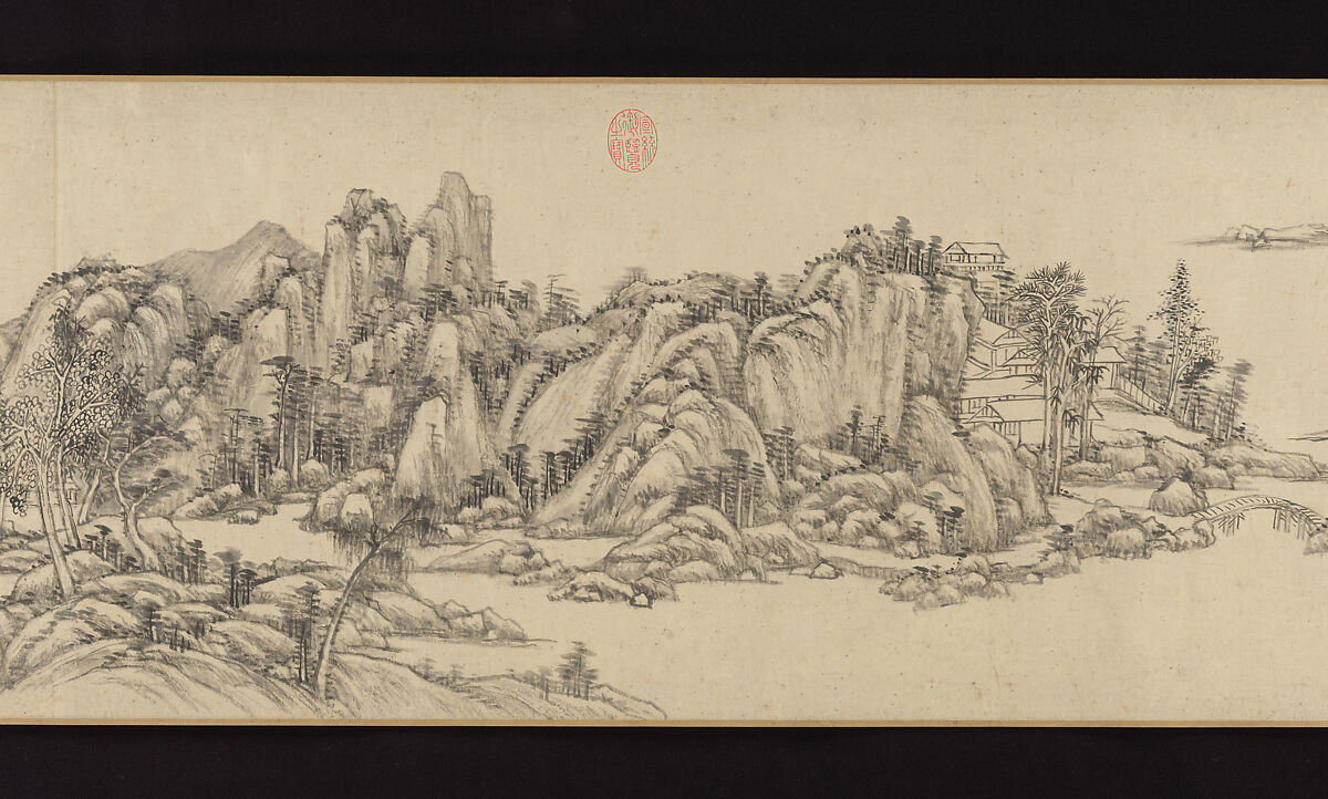 Streams and Mountains without End, Wang Yuanqi (Chinese, 1642–1715), Handscroll; ink on paper, China