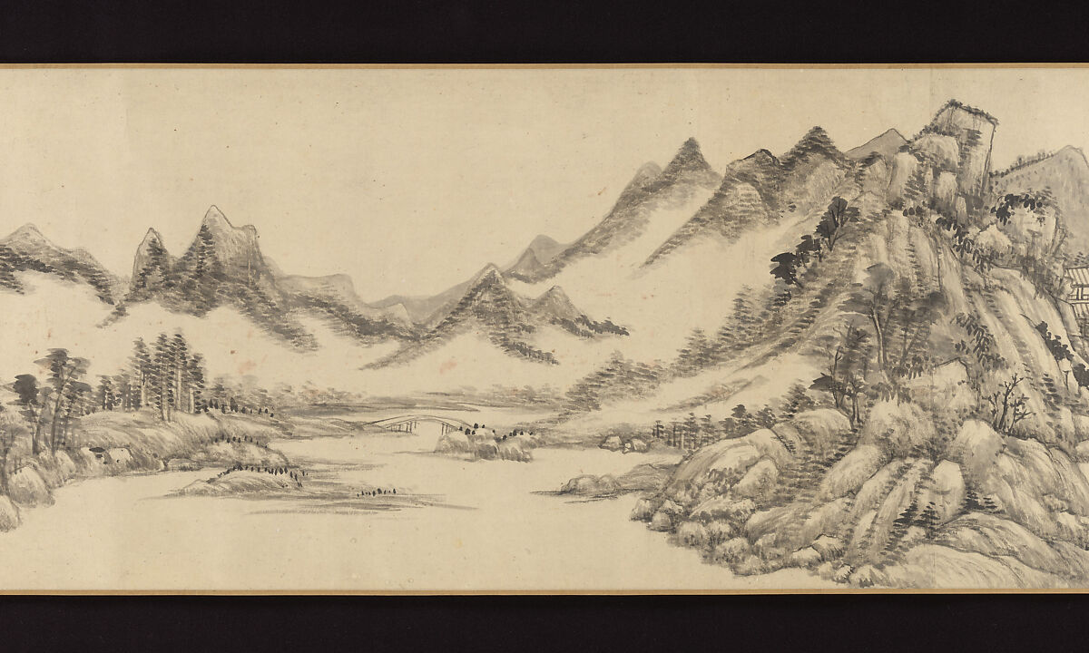 Streams and Mountains without End, Wang Yuanqi (Chinese, 1642–1715), Handscroll; ink on paper, China