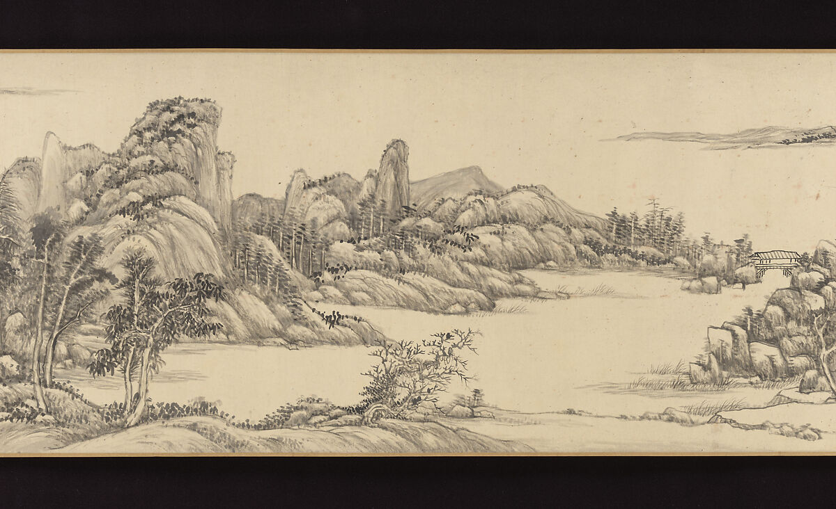 Streams and Mountains without End, Wang Yuanqi (Chinese, 1642–1715), Handscroll; ink on paper, China