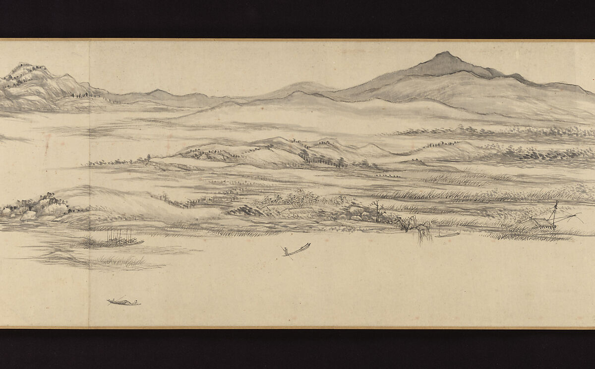 Streams and Mountains without End, Wang Yuanqi (Chinese, 1642–1715), Handscroll; ink on paper, China