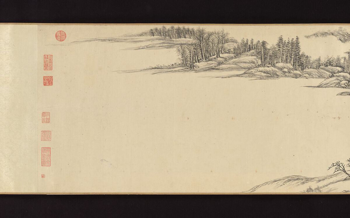 Streams and Mountains without End, Wang Yuanqi (Chinese, 1642–1715), Handscroll; ink on paper, China