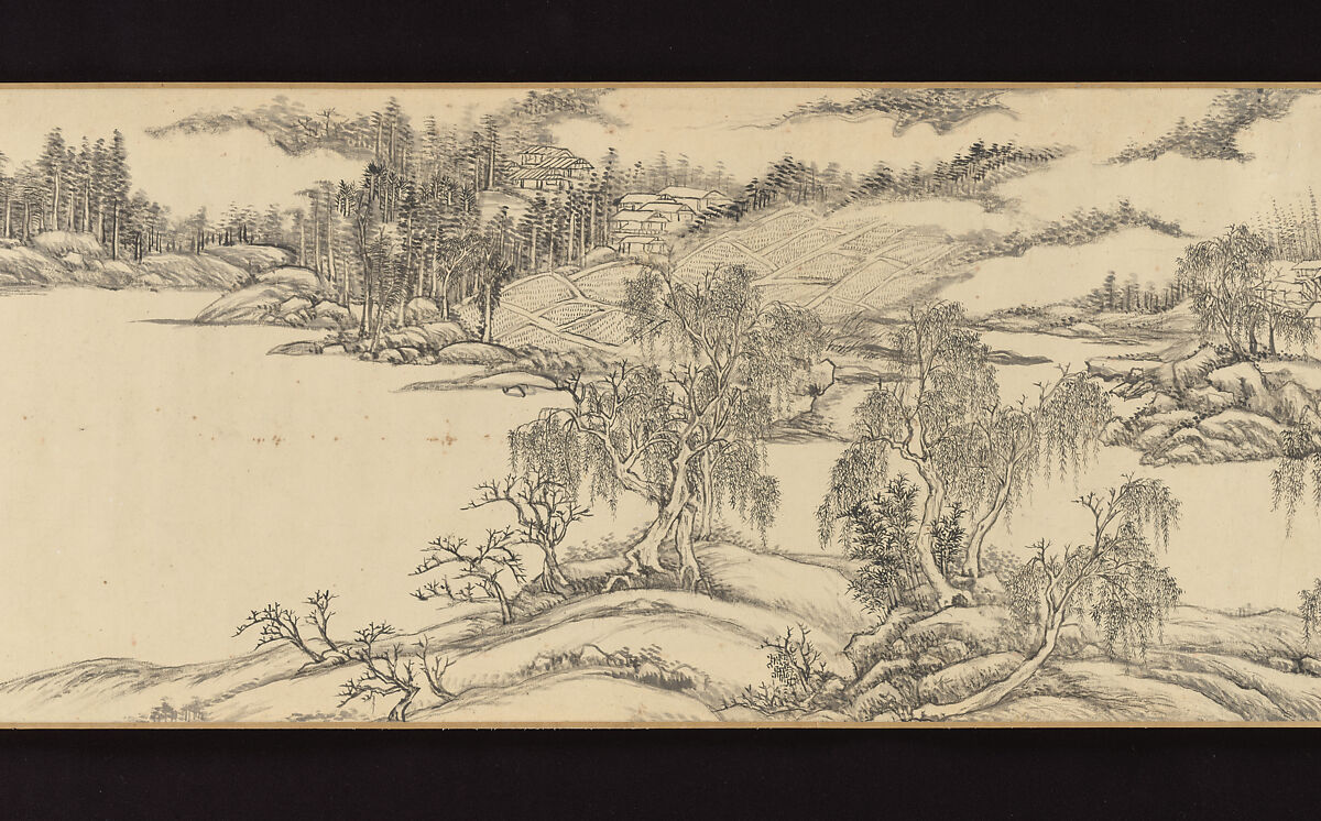 Streams and Mountains without End, Wang Yuanqi (Chinese, 1642–1715), Handscroll; ink on paper, China