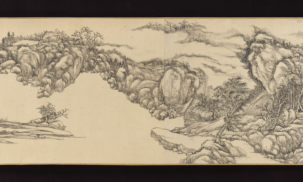 Streams and Mountains without End, Wang Yuanqi (Chinese, 1642–1715), Handscroll; ink on paper, China
