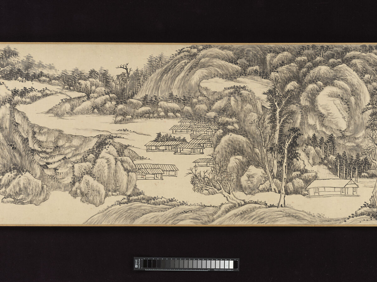 Streams and Mountains without End, Wang Yuanqi (Chinese, 1642–1715), Handscroll; ink on paper, China